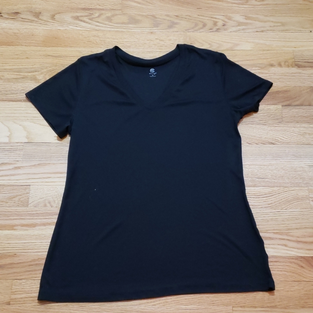 Champion Black V-Neck T-shirt